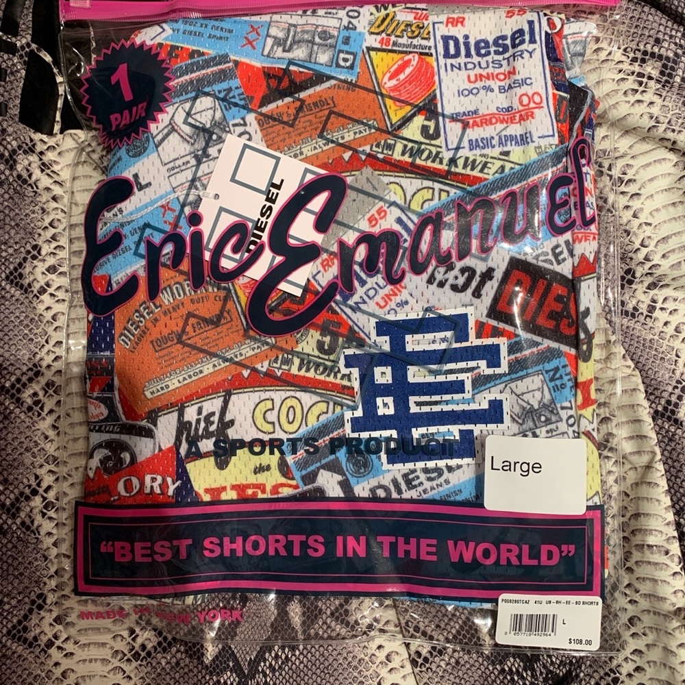Eric Emmanuel Diesel Exclusive Shorts